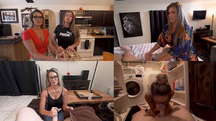 Seducing My Lesbian Stepmoms – HotMomMandy, Coco Vandi – WCA Productions FullHD 1080p