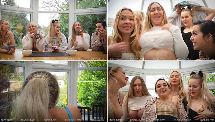 Daddy Ruins Family Gathering – Sofie Skye, Brea Rose, Elouise Please, Summer Fox, Peachy Skye FullHD 1080p
