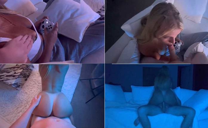ofleak Lilylanes – Sister gots Sex While Gaming Video Leaked HD 720p